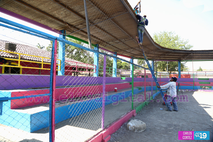 Mejoras de parques y espacios de recreaci&oacute;n en Monimb&oacute;